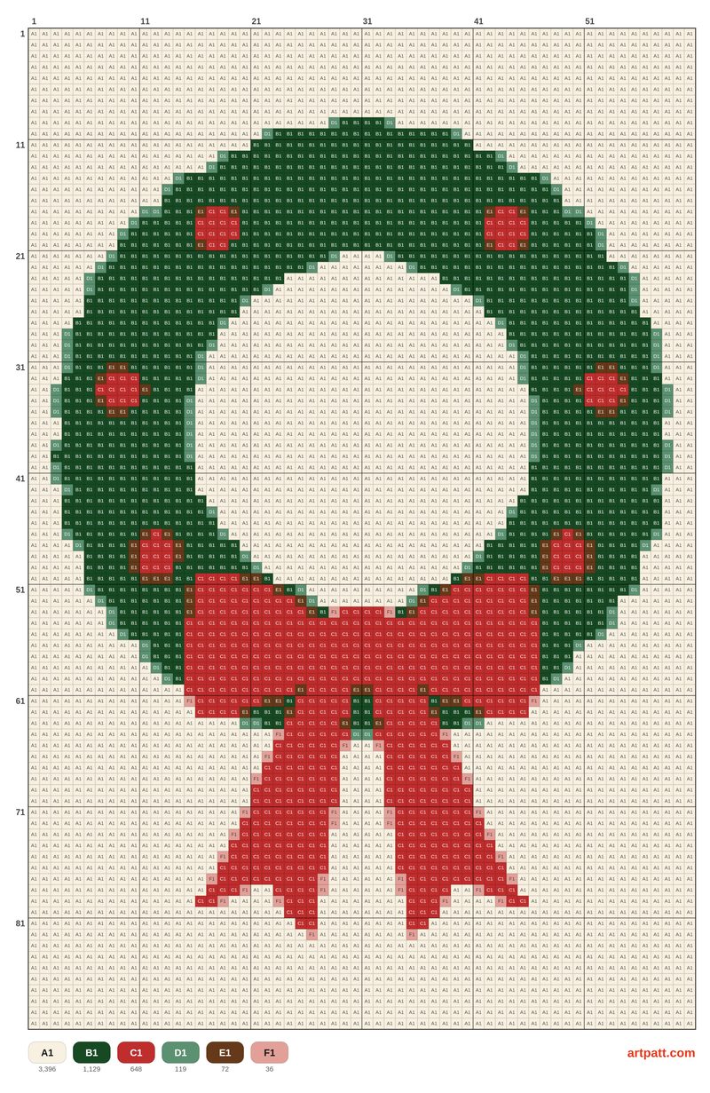 Minimalist Christmas Wreath Cross Stitch Pattern