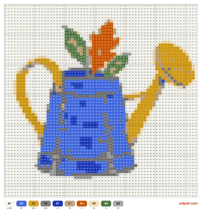 Watering Can Tapestry Crochet