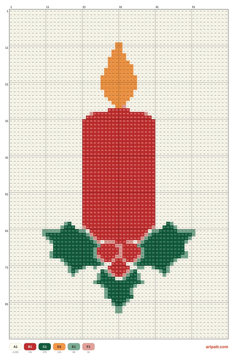 Christmas Candle Cross Stitch Pattern