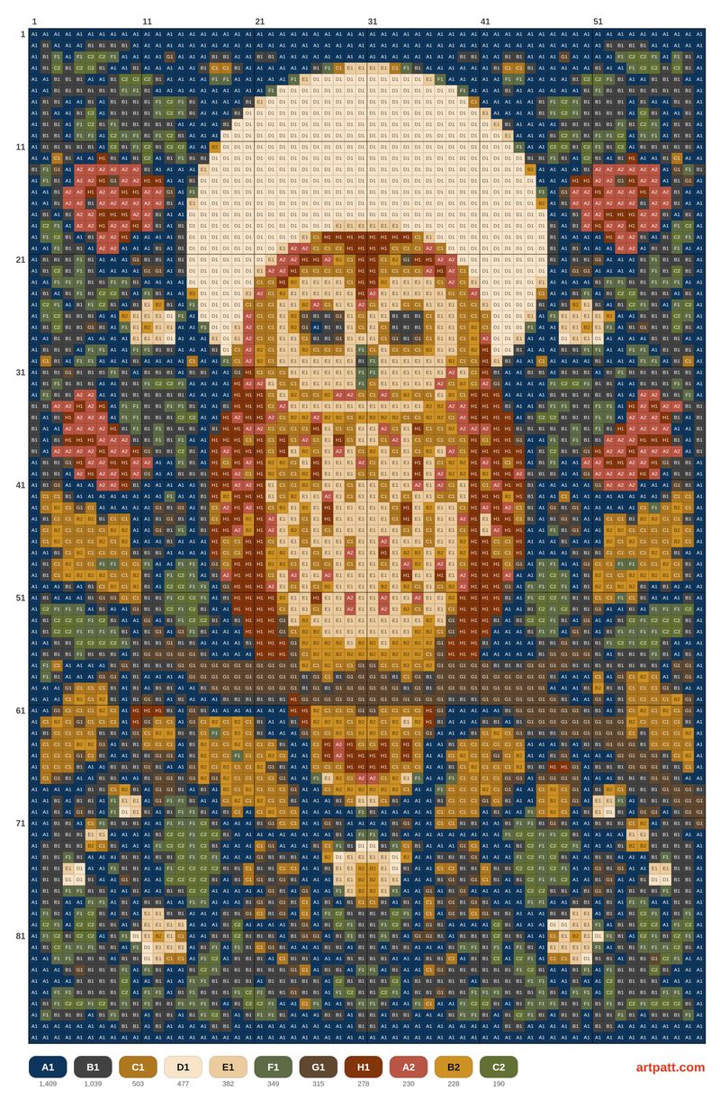 Folk Owl Under the Harvest Moon