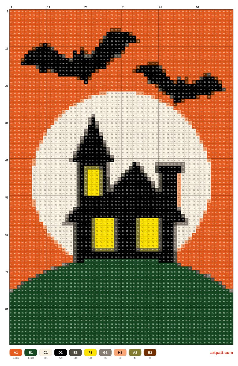 Halloween Haunted House Cross Stitch