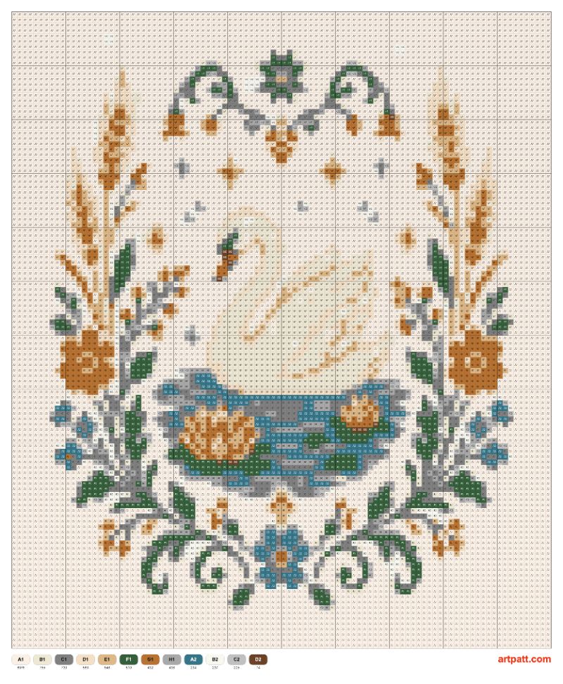 Cottagecore Crochet Wall Art Pattern